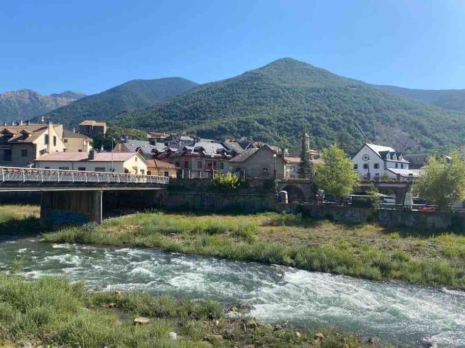 Apart Acogedor En Biescas Para Familias,Vistas A La Montana Exterior foto